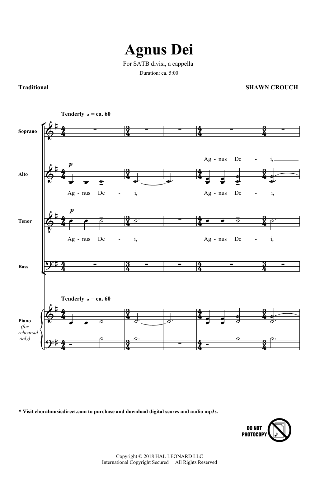 Produktbild zu: Agnus Dei