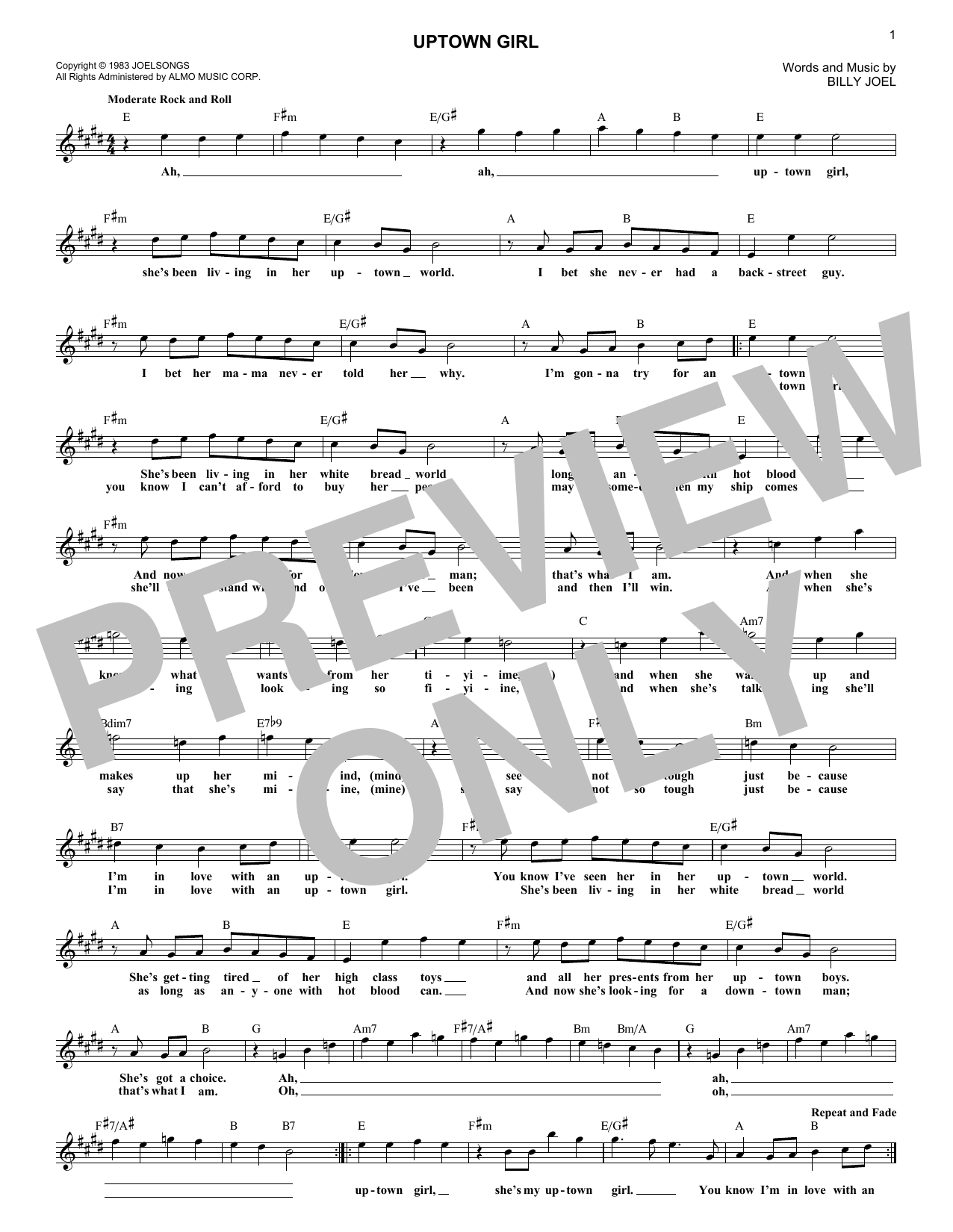 Product picture to: Uptown Girl