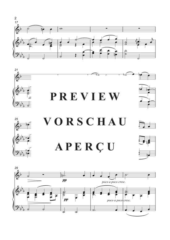 gallery: Ave verum , , (Tenorhorn in B + Klavier)