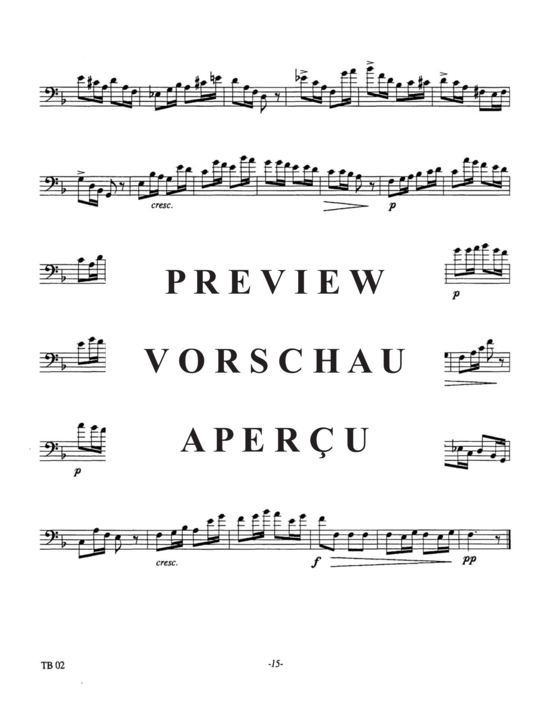 Product gallery: Page 19 of 21 Etudes for Euphonium, Vol. 2 , , (Euphonium Solo)