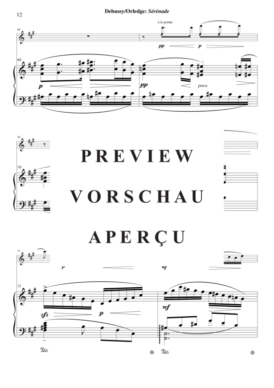 Product gallery: Page 13 of 21 Sérénade for violin and piano , , (violin + piano)