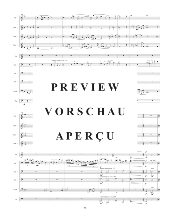 Product gallery: Page 21 of 21 Brom Bones (10-stimmiger Blechbläserchor) (4 Trompeten, 1 Horn, 3 Posaunen, 1 Bassposaune, 1 Tuba) , , )