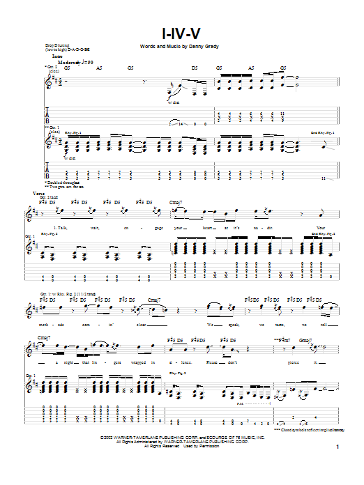 Produktbild zu: I-IV-V