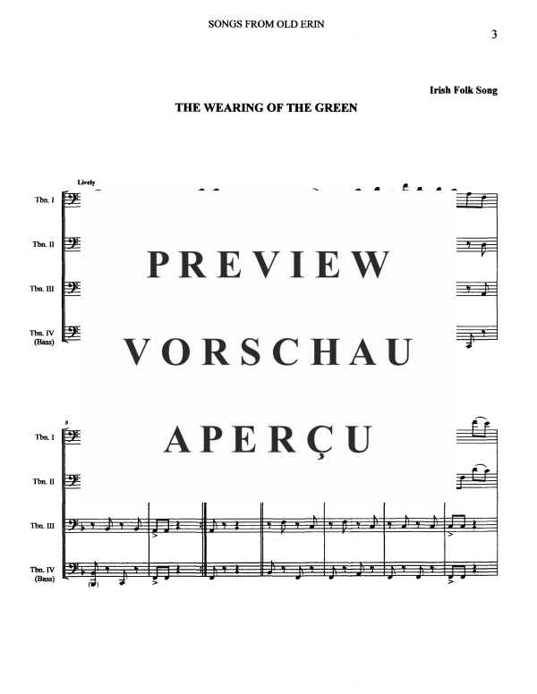 Produktgalerie: Seite 5 von 11 Songs From Old Erin, , Posaunen Quartett