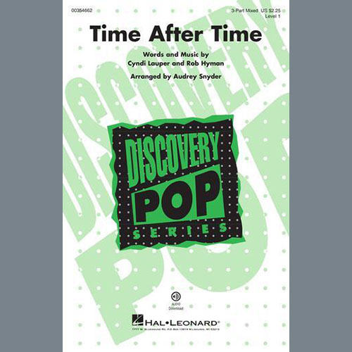 Produktbild zu: Time After Time (arr. Audrey Snyder)