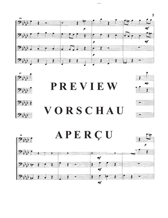Product gallery: Page 8 of 19 Sarabande and Bouree , , (Tuba Quartett EETT)