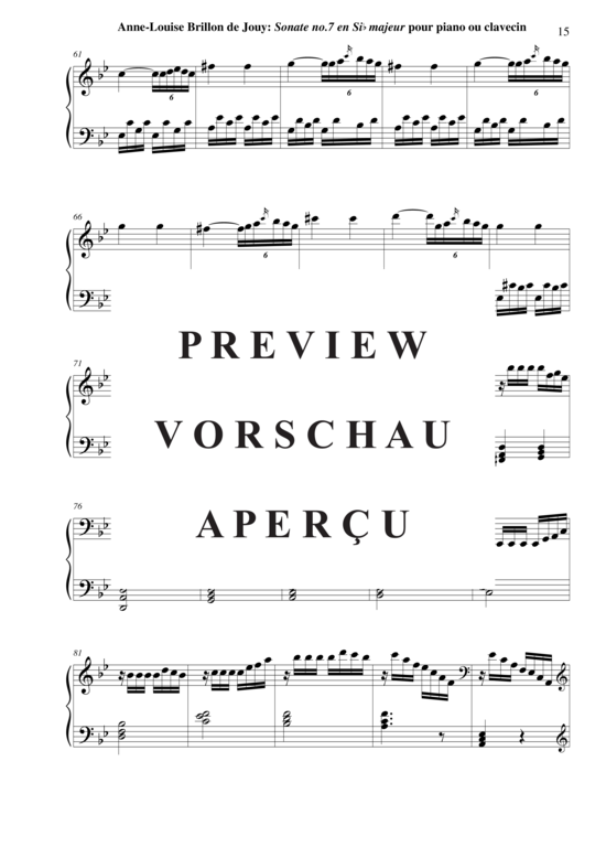 Product gallery: Page 16 of 17 Sonata no. 7 in Bb major , Horvath, Nicolas, (Klavier/Cembalo Solo)