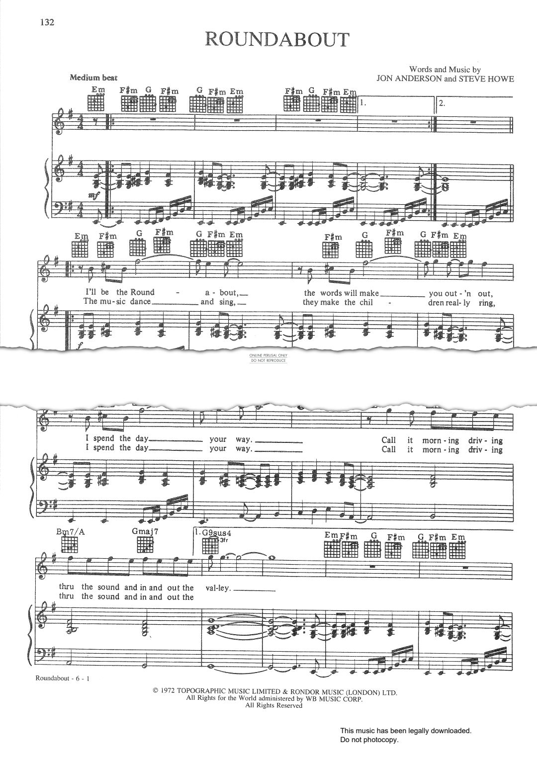 gallery: Roundabout, Yes