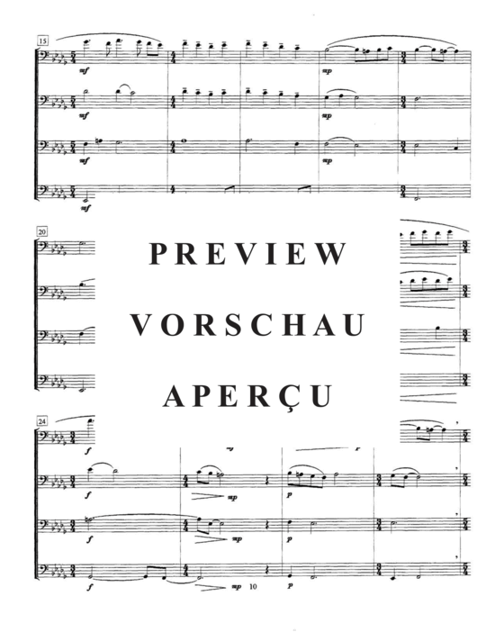 Product gallery: Page 12 of 21 Tuba Quartet No. 1 , , (Tuba Quartett EETT)