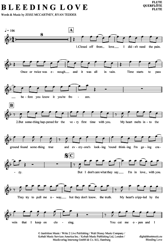 Product picture to: Bleeding Love Leona Lewis