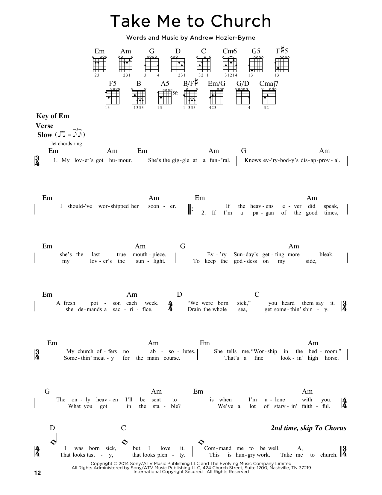 Produktbild zu: Take Me To Church