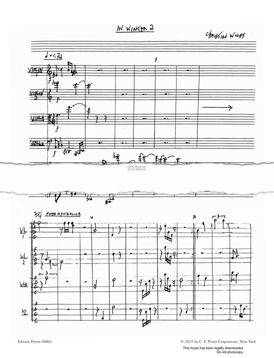 Produktgalerie: Seite 1 von 1 In Winter 2, Christian Wolff