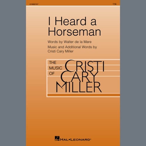 Produktbild zu: I Heard A Horseman
