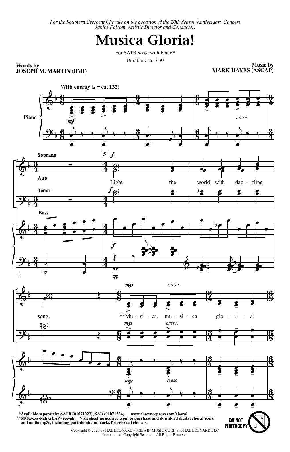 Produktbild zu: Musica Gloria!