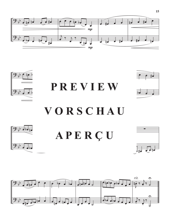 Product gallery: Page 17 of 21 12 Easy Duets for Tubas , , (Tuba Duet)