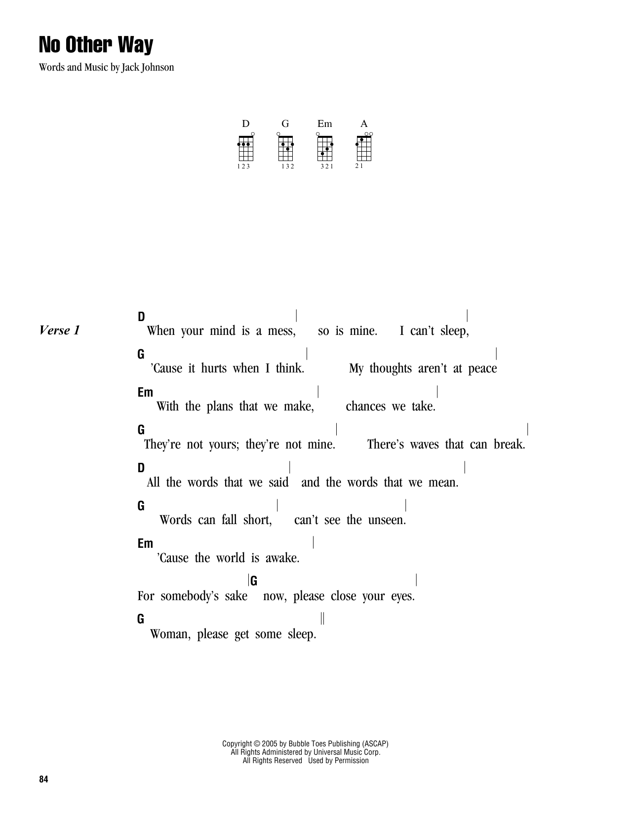 Product gallery: Page 1 of 1 No Other Way, Jack Johnson