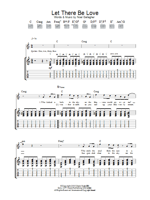 Produktgalerie: Seite 1 von 1 Let There Be Love, Oasis, Gitarre
