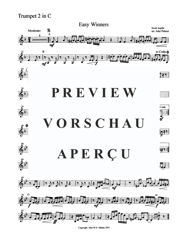 Produktgalerie: Seite 10 von 11 Easy Winners, , Blechbläser Quintett