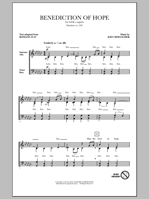 Produktbild zu: Benediction Of Hope