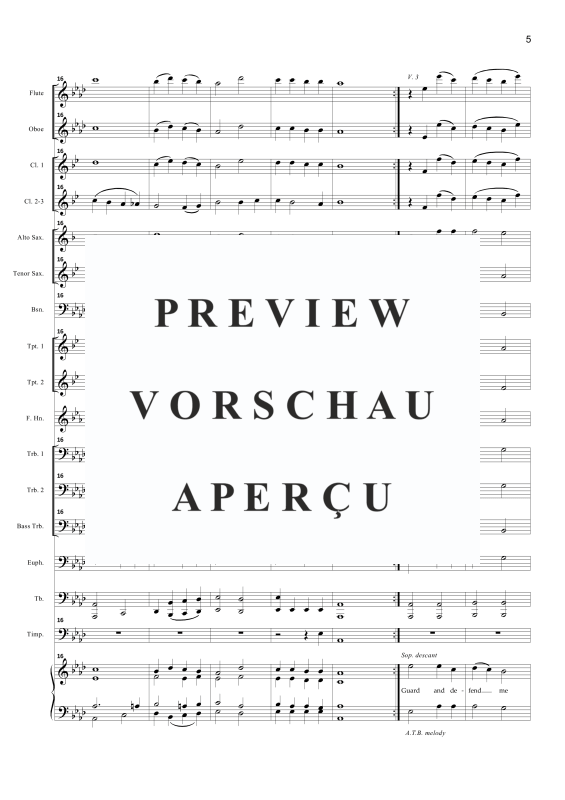 Produktgalerie: Seite 8 von 11 Soul of my Saviour, , Gemischter Chor und Concertband