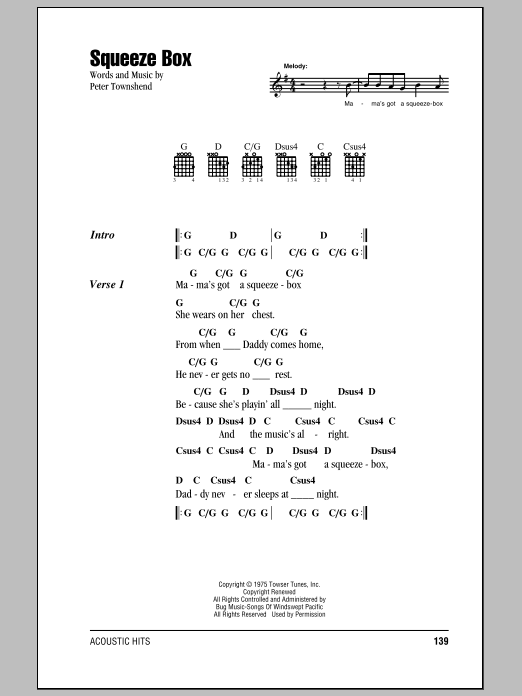 Produktbild zu: Squeeze Box
