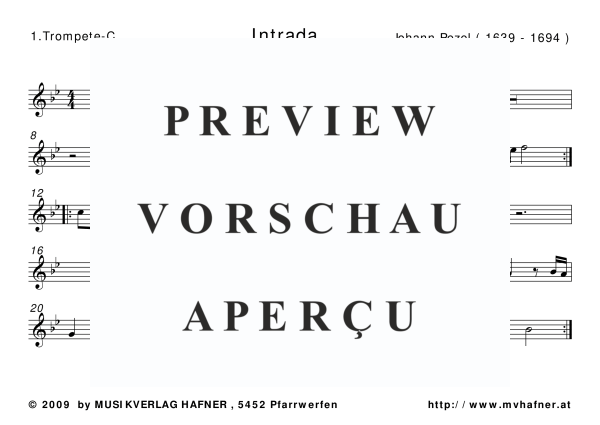 Produktgalerie: Seite 9 von 11 Intrada, , (Blechbläser Quintett)