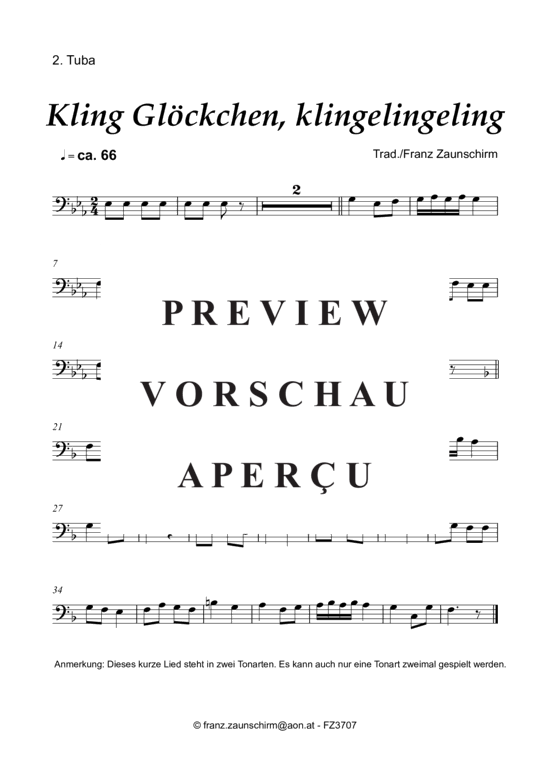 Product gallery: Page 5 of 7 Kling, Glöckchen kling , , (Tuba Quartet)