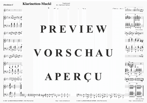 gallery: Klarinetten Muckl, , (solo for 2 clarinets and wind orchestra)