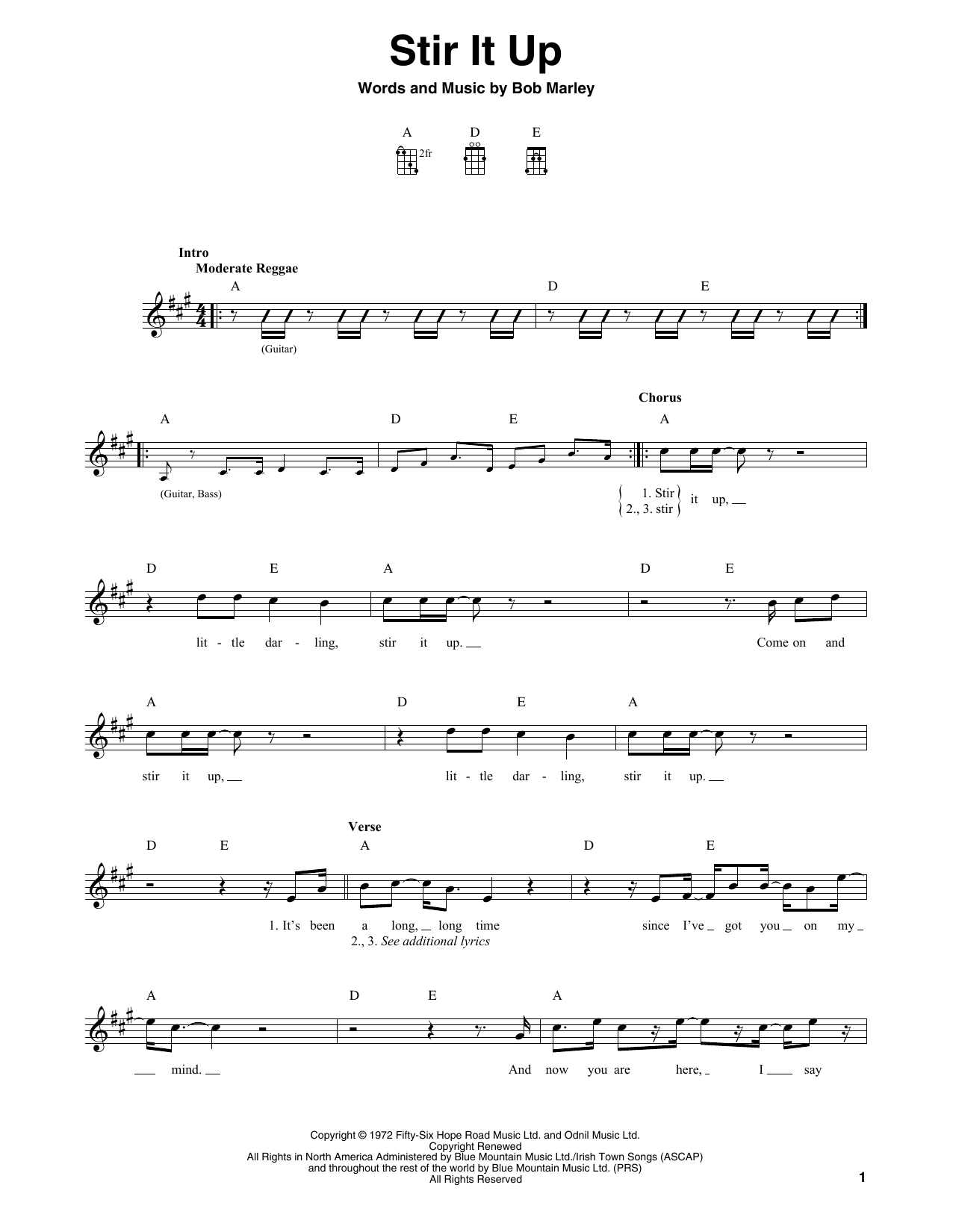 Produktgalerie: Seite 1 von 1 Stir It Up, Bob Marley