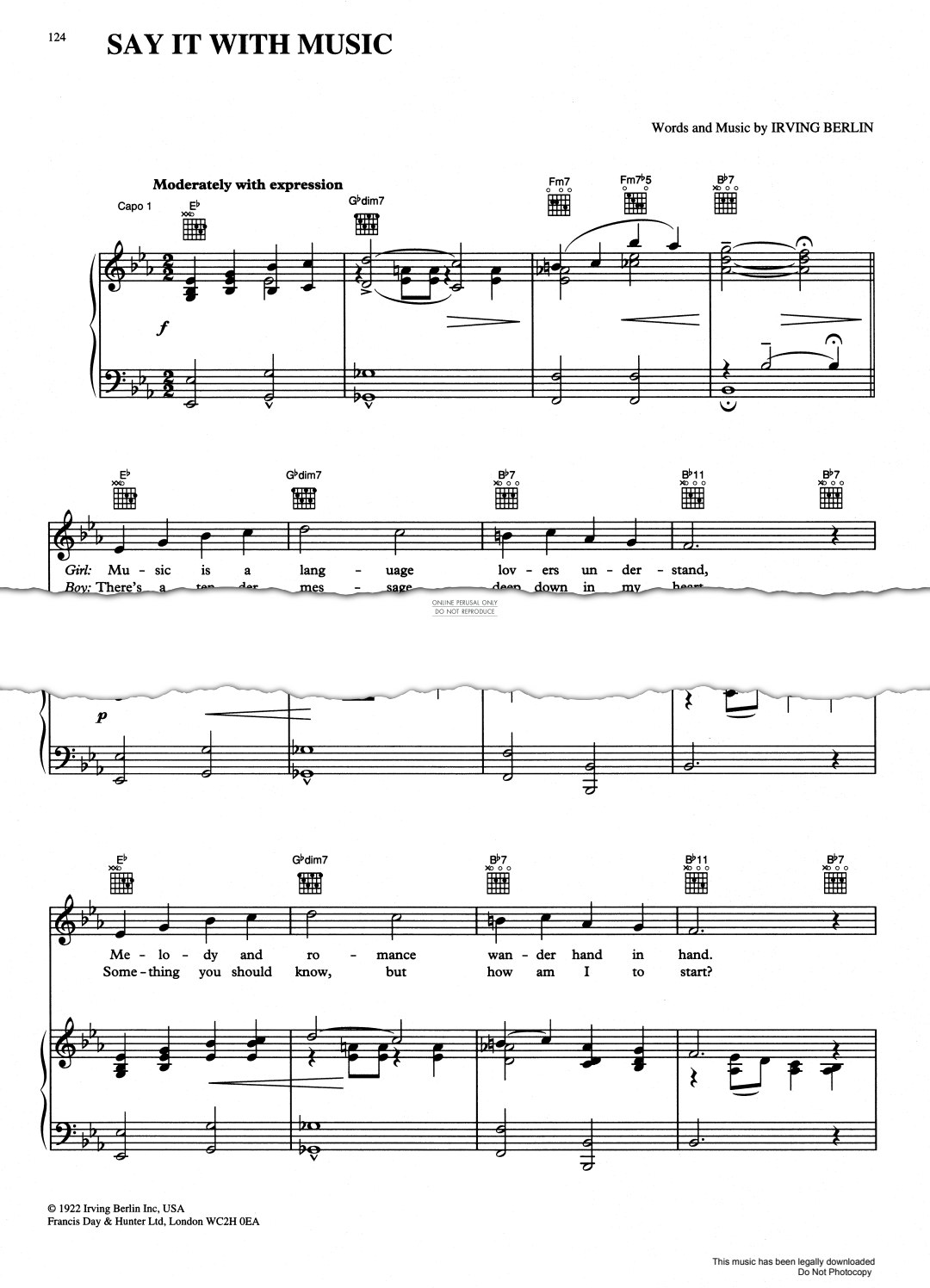 Product picture to: Say It With Music
