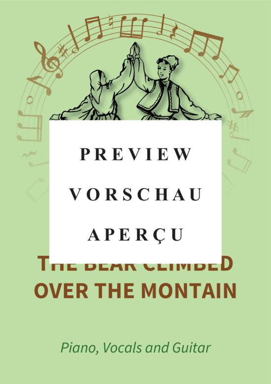 Product gallery: Page 2 of 5 The Bear Climbed over the Montain , , (vocals + piano, guitar)