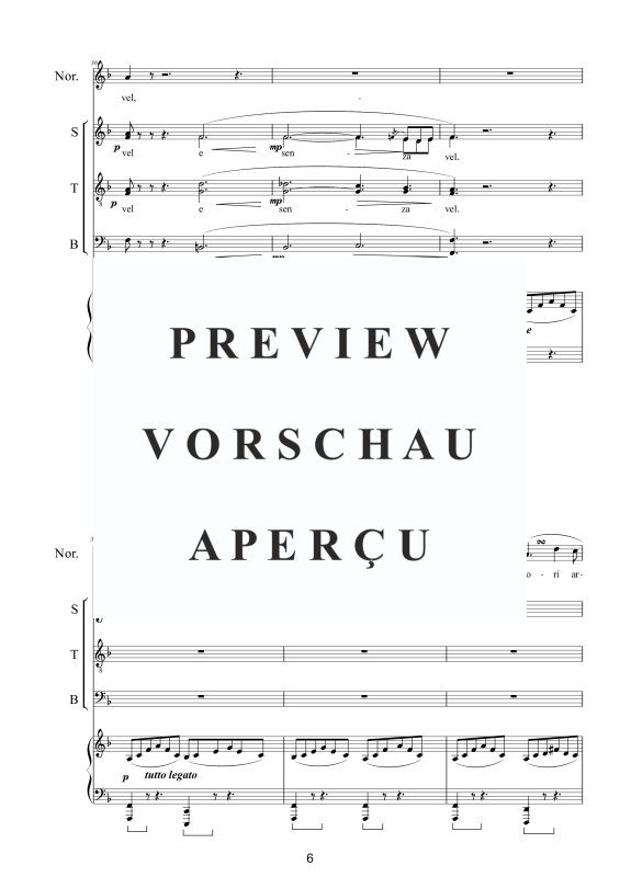 Produktgalerie: Seite 7 von 11 Norma (Act1) Casta Diva, , Sopran, Chor SSTB und Klavier