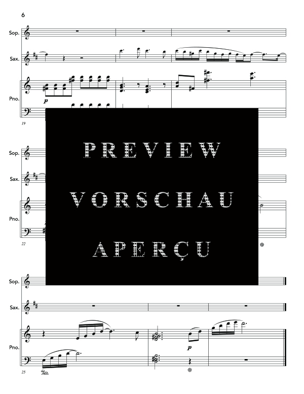 Produktgalerie: Seite 10 von 11 Between Walls, , (Trio Sopran, Sopran Saxophon und Klavier)