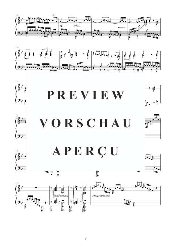 Produktgalerie: Seite 9 von 10 Fantasia in G-Moll BWV 920, , Klavier Solo