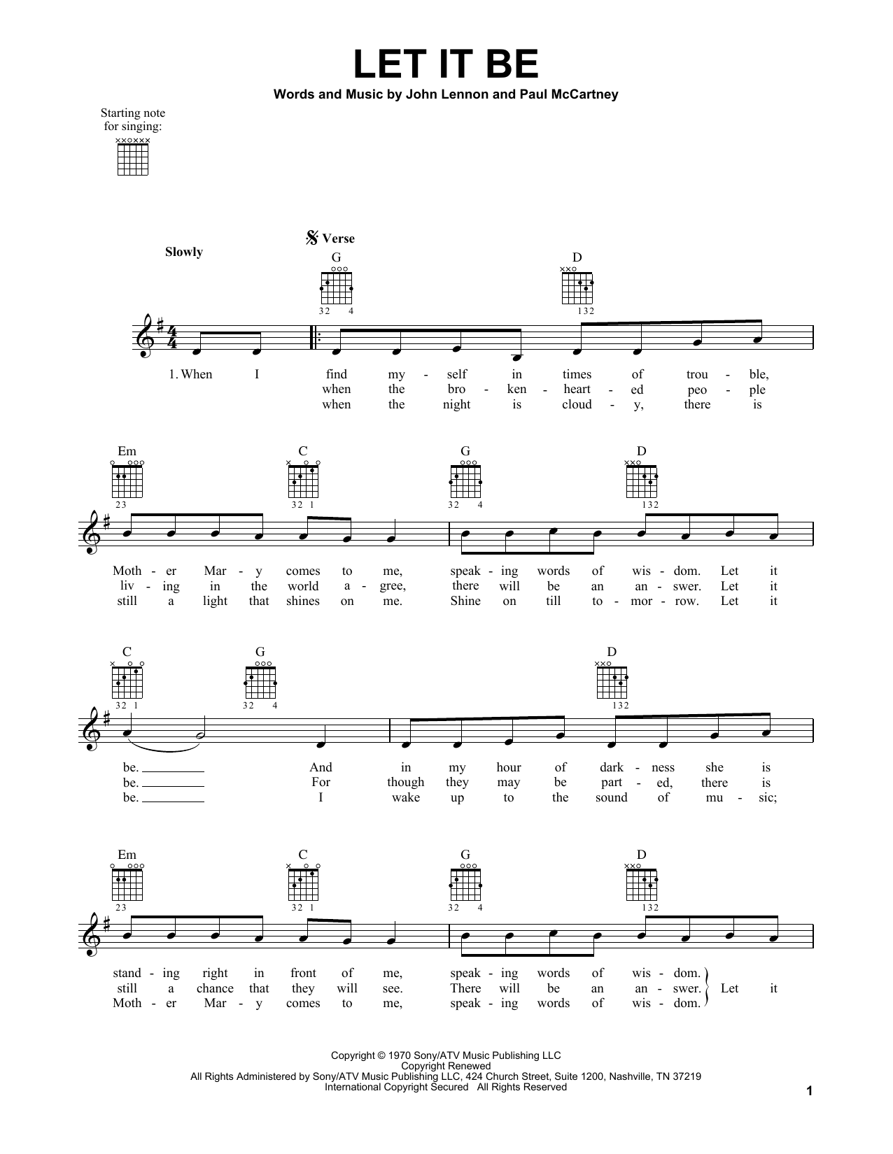 Produktgalerie: Seite 1 von 1 Let It Be, The Beatles, Gitarre