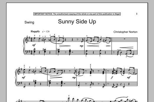 Product gallery: Page 1 of 1 Sunny Side Up, Christopher Norton