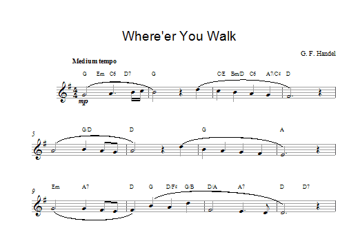 Produktbild zu: Where'er You Walk