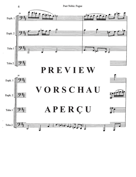 gallery: Chorale Prelude and Fugue on Puer Nobis , , (Tuba Quartett EETT)