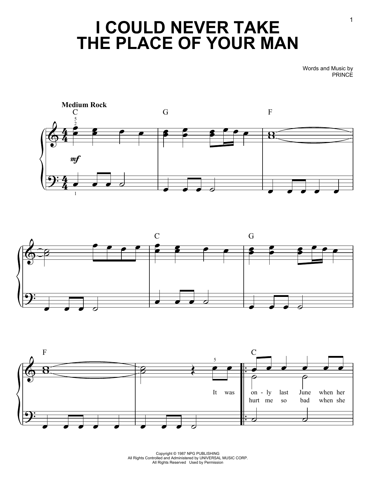 Produktbild zu: I Could Never Take The Place Of Your Man