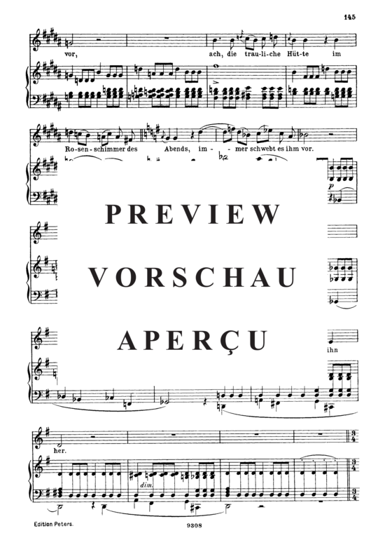 gallery: Das Heimweh D.851 , , (Gesang hoch + Klavier)