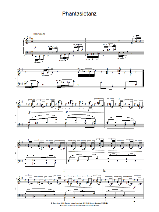 Product gallery: Page 1 of 1 Phantasietanz, Robert Schumann