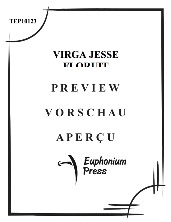 gallery: Virga Jesse Floruit , , (Tuba Quartett EETT)