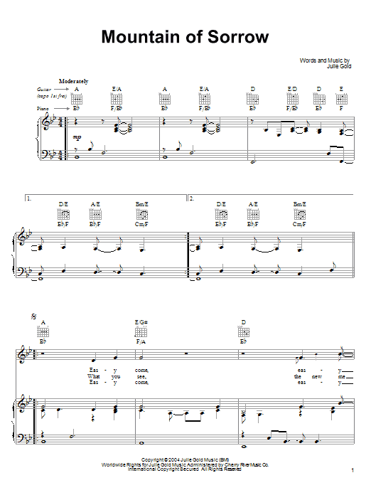 Produktbild zu: Mountain Of Sorrow