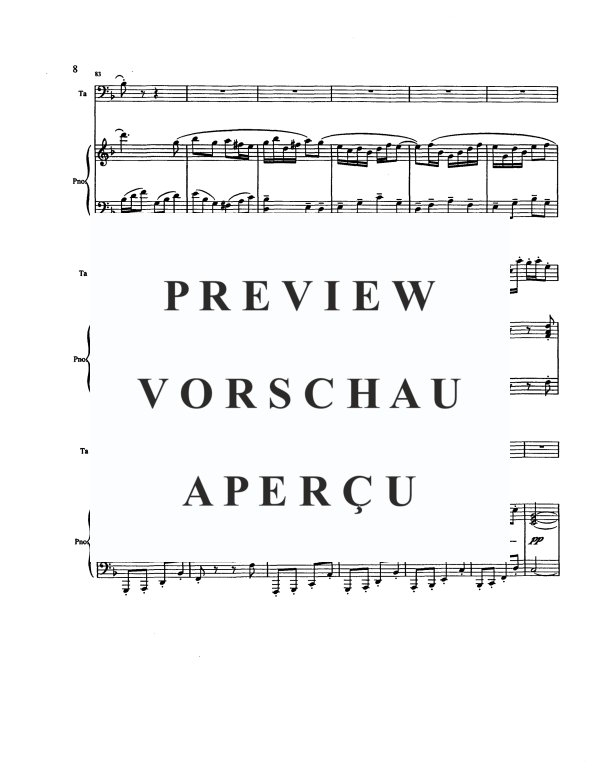 Produktgalerie: Seite 9 von 11 Suite No. 4, , Tuba und Klavier