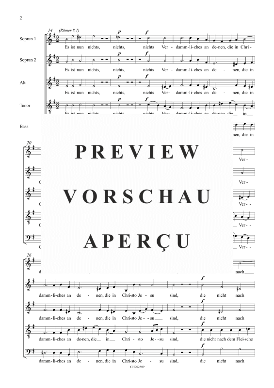 Produktgalerie: Seite 3 von 11 Jesu, meine Freude (Motette - Klassiker der Chormusik), , Gemischter Chor 5-stimmig SSATB
