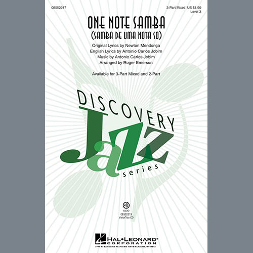 cover: One Note Samba (Samba De Uma Nota So), Roger Emerson, Chor