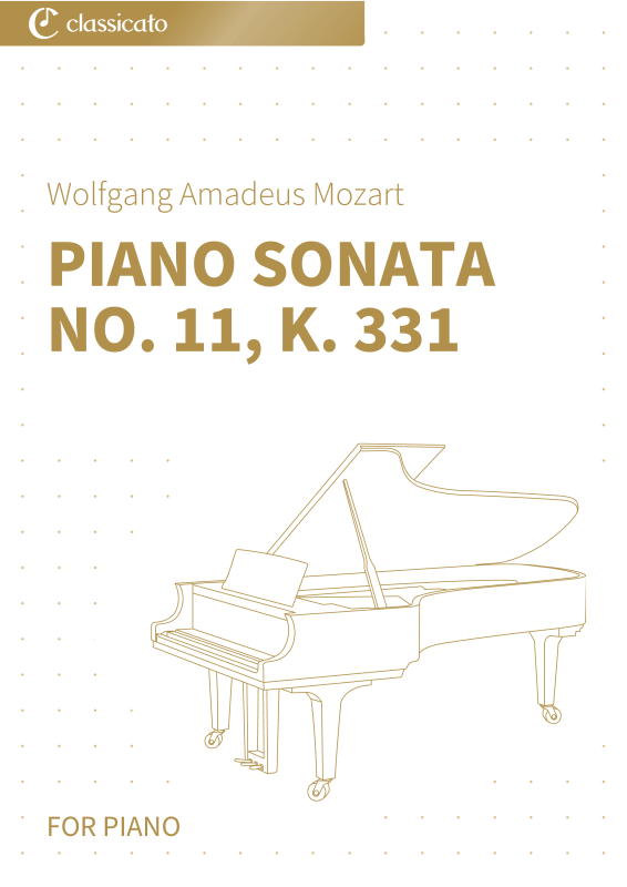 Produktbild zu: Piano Sonata No. 11, K. 331Wolfgang Amadeus Mozart