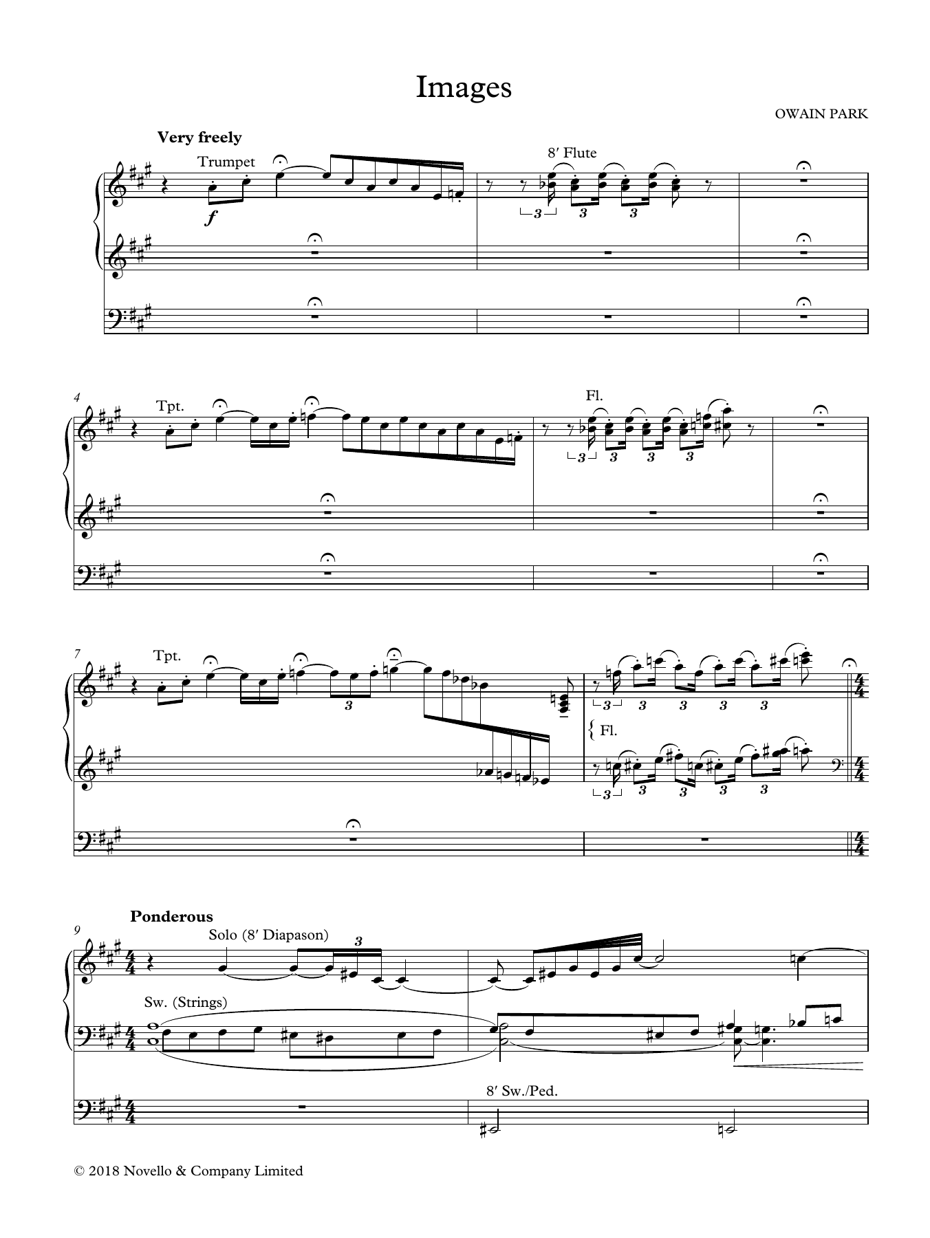 Produktbild zu:  Images - Owain Park