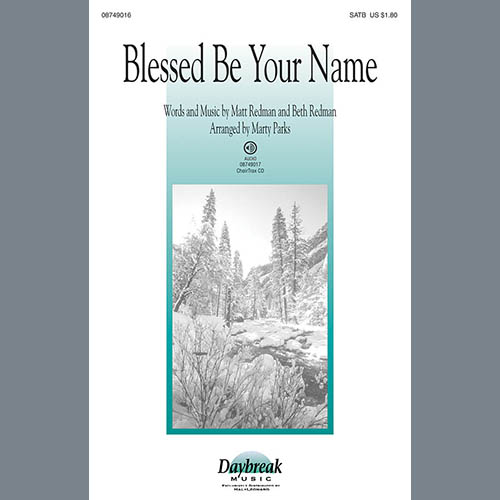 Produktbild zu: Blessed Be Your Name (arr. Marty Parks)