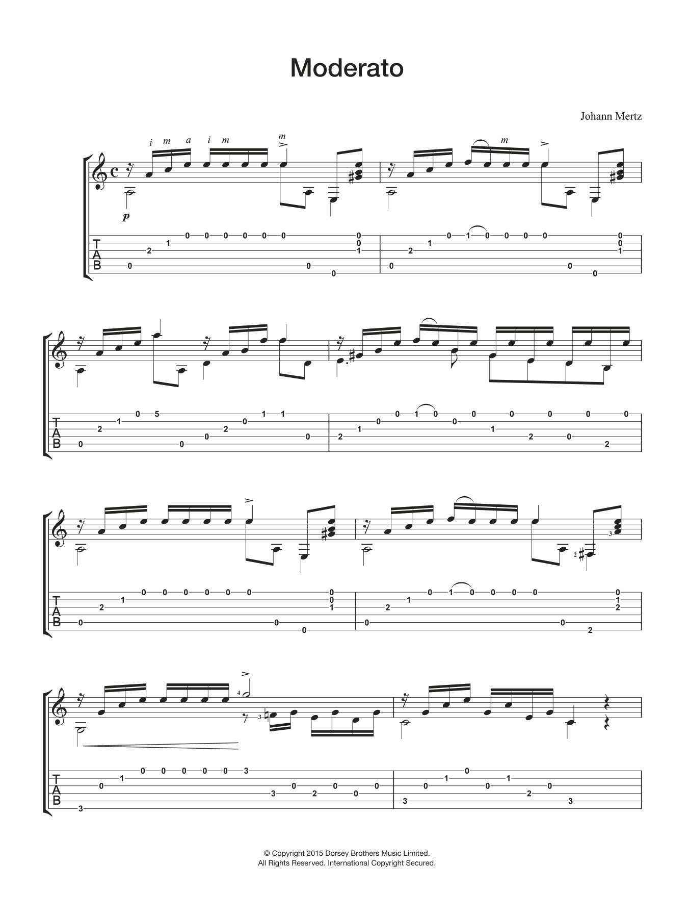 Produktbild zu: Moderato